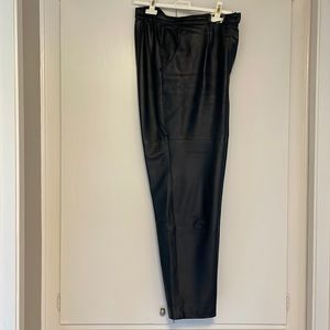 Givenchy Black 100% Sheep Leather Pants